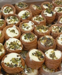 Toptan Kadayıflı Bülbül Yuvası Lokumu Sade 10 Kg