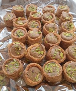 Toptan Kadayıflı Bülbül Yuvası Lokumu Lotus 10 Kg